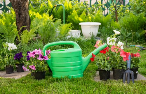 Beautifully landscaped garden maintained by experts in West Ham